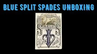 David Blaine Blue Split Spades Unboxing