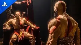 God of War Ragnarök Kratos Faces His Younger Self FULL SCREEN 1080P (PS5) 