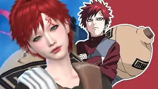 LOS SIMS 4: CREANDO A SIM GAARA (Naruto Shippuden)  + DOWNLOAD