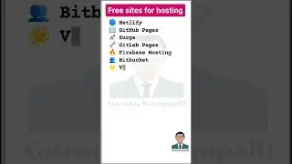 Free Sites for Hosting 