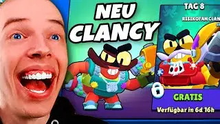ZUM ERSTEN MAL den NEUEN BRAWLER CLANCY FREISCHALTEN UND MAXEN 🦀 BRAWL STARS 🦀 | Jugger