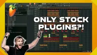 How to Make a PRO House Drop Using ONLY Stock Plugins (FL Studio) [FREE FLP]