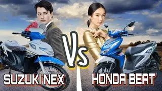 New Honda Beat 110cc 2024 Vs New Suzuki Nex 110cc smart key 2024