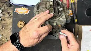 Quadrajet Power how to change the vacuum brake or choke pull off