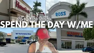 DILLY DALLY DAYS: Spend the day with me at Hobby Lobby, Ross and HomeGoods #spendthedaywithme 