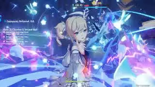 floor12 with 4 stars characters in both teams - genshin impact