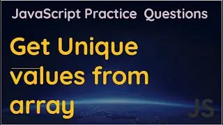 Get Unique values form array in JavaScript | Find unique value from array in JavaScript | Array Tips