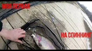 Форель на спиннинг. Первый опыт. РК Посейдон. Открытие летнего сезона.