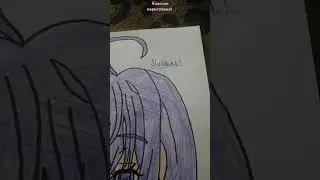 Нарисована аниме Аля - милашка! #プロセカ #歌ってみた #anime #vtuber #alya #アニメ #music