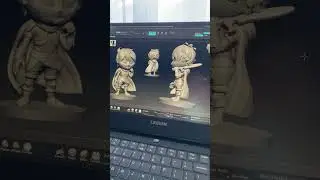 Another Chibi miniature project #3dprinting #chibi #miniature