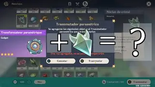 Transmutador paramétrico #2 Combinaciones Genshin Impact