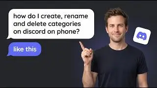 How to Create, Rename and Delete Categories on Discord on Phone (2026)