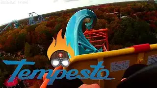 Tempesto Front Row On Ride POV 2022