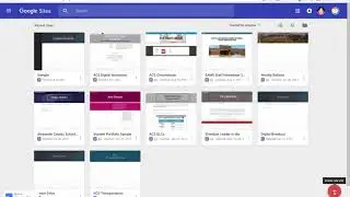 Create a New Google Site