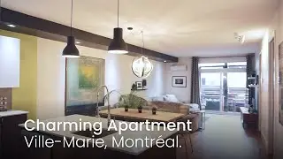 Charming apartment in Ville-Marie, Montréal, Québec, Canada - Pix House Tours