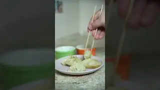 Японские Пельмени С Острым Соусом  #острейшина