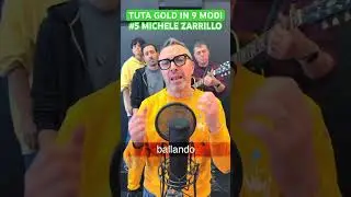 TUTA GOLD IN 9 MODI - ZARRILLO #mahmood #tutagold #michelezarrillo #sanremo #comici #canzoni #fun