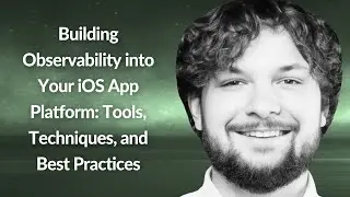 Building Observability into Your iOS App Platform | Siarhei Misko | Conf42 Platform Eng. 2024