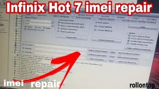 Infinix hot 7 (x624) Imei repair using NCK tool I HOT 8 AND HOT 9 how to repair Imei number