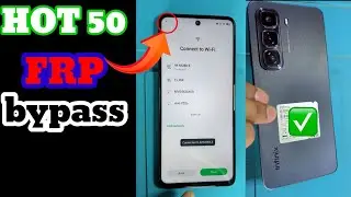 infinix hot 50 4G FRP bypass Google account Bypass