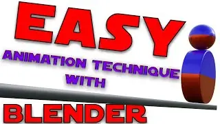 Easy animation technique with Blender
