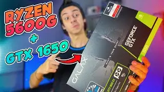 GTX 1650 em um Ryzen 5600G - Vale a pena??? Teste em jogos