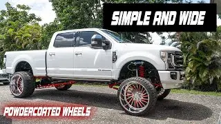 2021 F250 Platinum 6 Inch PMF Lift and 26x16s