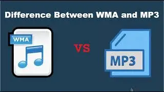 Difference Between WMA and MP3 Audio Files