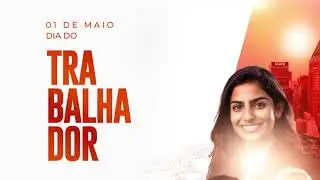 Parabéns! Feliz dia do trabalhador!