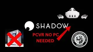 PCVR NO PC!!! 2024 shadow vr btw it costs money sorry oculus quest 2 3