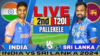 🔴 Live: India vs Sri Lanka 2nd T20, Live Match Score & Commentary | IND vs SL Live match Today