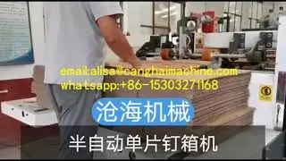 semi automatic stitching machine