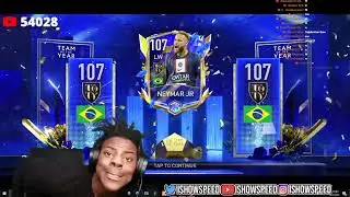 Ishowspeed packs Neymar and dances to “Parado no Bailao” 😂😂