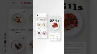 Food eCommerce App Design - Speed Design by ig :- sergei_kodjebash #webdesign #ui #uxdesign