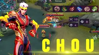 NOOB CHOU WTF!!!PLAYINGWATCH TO Chou Tutorial 2021| MLBB
