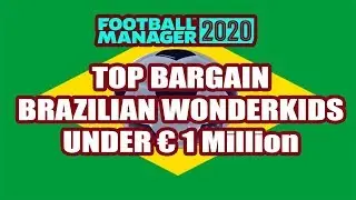 FM20 Cheap Brazilian Wonderkids Under € 1 Million - Football Manager 2020