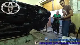 Пробная установка заднего подрамника - Toyota Chaser Tourer.V (JZX-100) 🔥18+