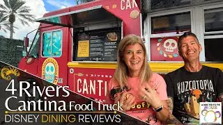 4 Rivers Cantina Barbacoa Food Truck in Disney Springs at Walt Disney World | Disney Dining Review