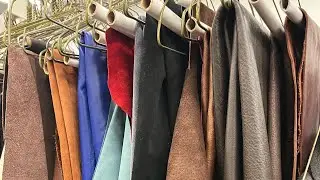 Cleaning leather and suede