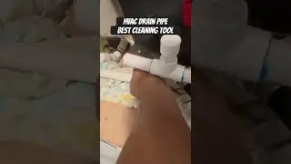 HVAC drain cleaning best tool