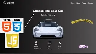 How to create a Responsive Car 🚗✨ Website using HTML, CSS, & JavaScript #carwebsite #codingtutorial
