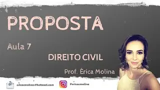 CLASS 7 - FORMATION OF CONTRACTS - PROPOSAL