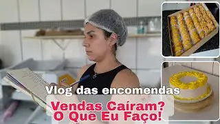 Vendas Caíram? Como lidar com meses fraco! vlog da produção