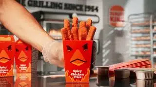 Spicy Chicken Fries but its Questionable...