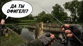 FLOAT FISHERS ARE IN SHOCK! CATCHED THEM WITH A SPINNING ROD 😎 / FISHING IN THE STYLE OF JIMMYSHING