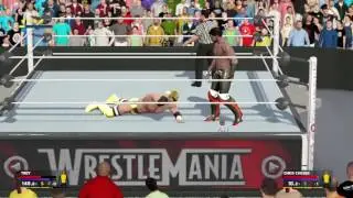 WWE 2k17 Troy vs Chris Chosen