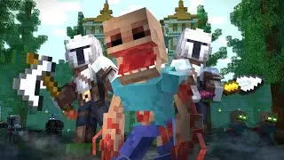 One Of Us 🎵 - Medieval Fantasy Parasites Outbreak [Minecraft/Song/Animation/MV]