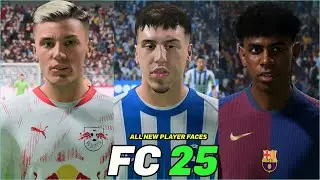FC 25 | ALL NEW PLAYER FACES