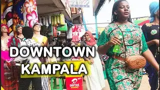 Uganda Kampala city - downtown and Daily Life || travel vlog