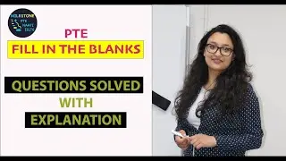 PTE FILL IN THE BLANKS | DRAG AND DROP | QUESTIONS SOLVED WITH EXPLANATION | PRACTICE MATERIAL